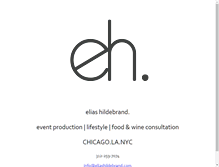 Tablet Screenshot of eliashildebrand.com